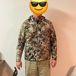 Mens Sitka Kelvin Lite Camo Puffer Jacket